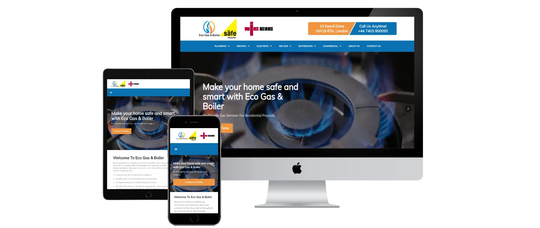 Website Project - Eco Gas & Boilers