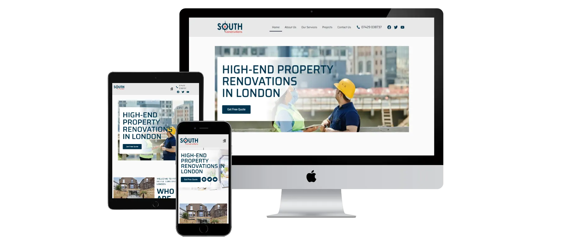Website Project - South Construction